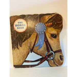 The Horse Book A Golden Shape Book 1968 USA